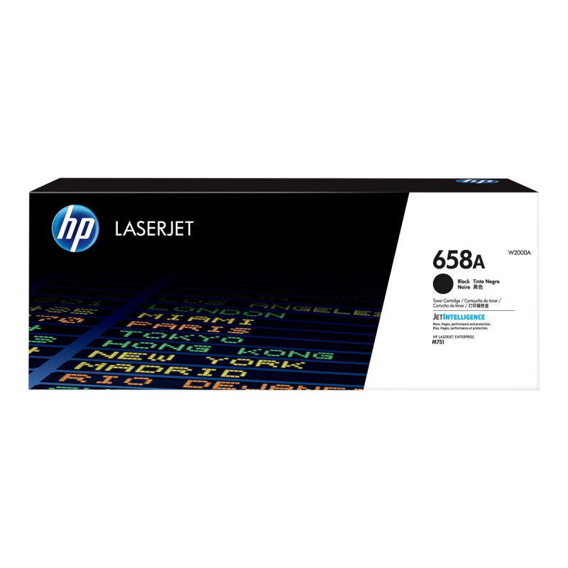 HP 658A - W2000A - cartouche de toner noir (Jusqu'à 7000 pages) HP 658A - W2000A - cartouche de toner noir (Jusqu'à 7000 pages)