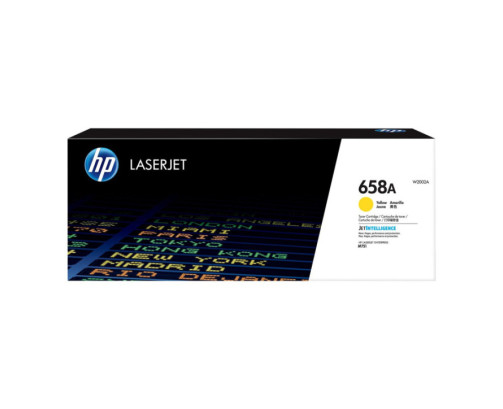 HP 658A - W2002A - cartouche de toner jaune (Jusqu'à 6000 pages) - W2002A - AIC-Solutions Grand Format