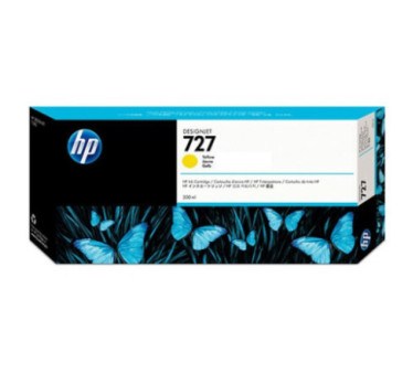 HP 727 - Cartouche d'impression jaune 300ml (F9J78A) - F9J78A - AIC-Solutions Grand Format