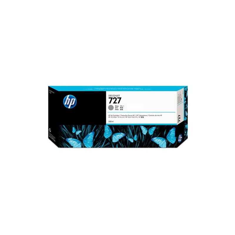 HP 727 - Cartouche d'impression gris 300ml (F9J80A)