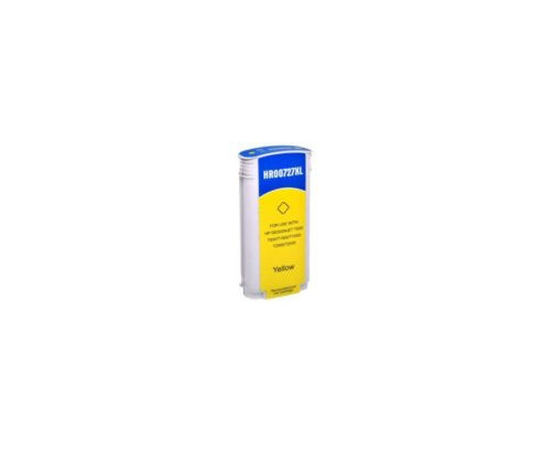 Cartouche d’encre générique HP 727 jaune 130ml remplace B3P21A - HI-727YL - AIC-Solutions Grand Format