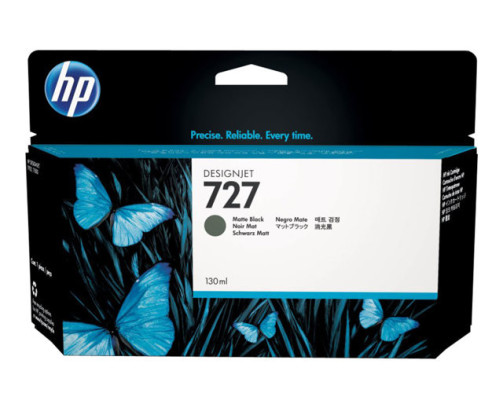 HP 727 - Cartouche d'impression noir mat 130ml (B3P22A) - B3P22A - AIC-Solutions Grand Format