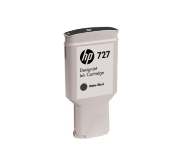 HP 727 - Cartouche d'impression noir mat 300ml (C1Q12A)