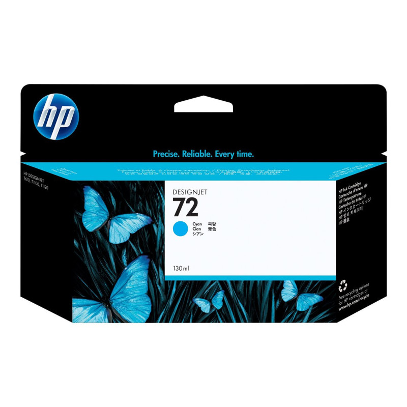 HP 72 - Cartouche d'impression cyan 130ml (C9371A)
