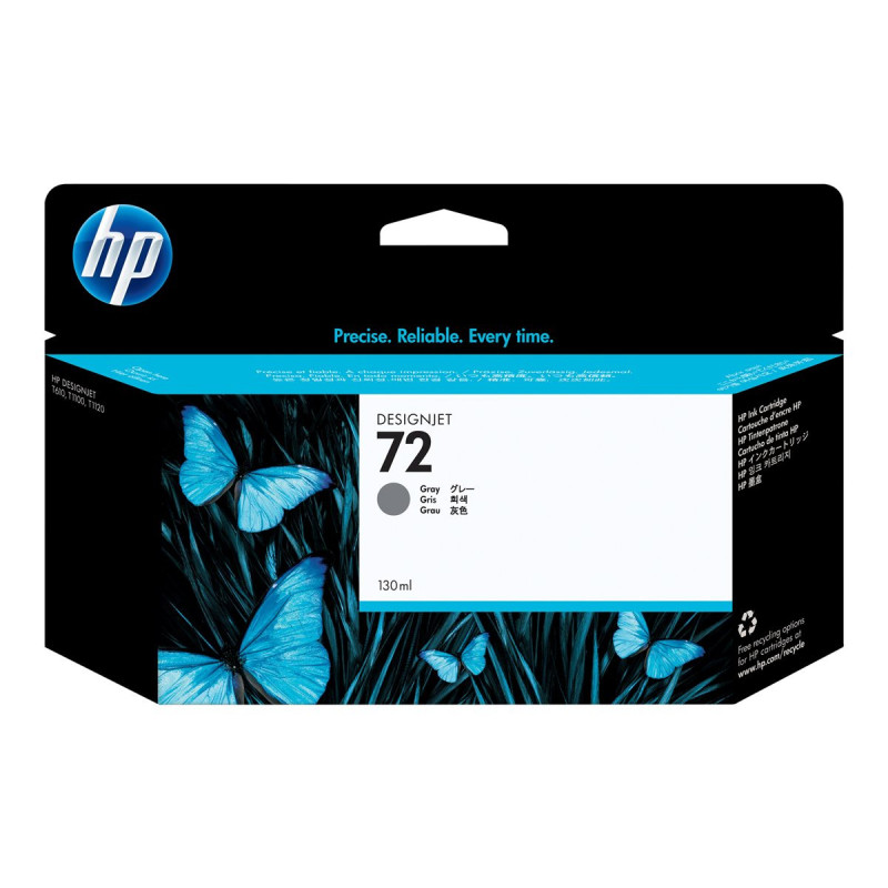 HP 72 - Cartouche d'impression gris 130ml (C9374A) HP 72 - Cartouche d'impression gris 130ml (C9374A)