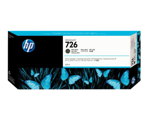 HP 726 - Cartouche d'impression noir mat 300ml (CH575A) - CH575A - AIC-Solutions Grand Format