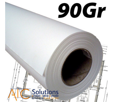 Calque PPC 90/95gr 0.914 (36") x 100m (Ø3") - PPC-C090-100-0914 - AIC-Solutions Grand Format
