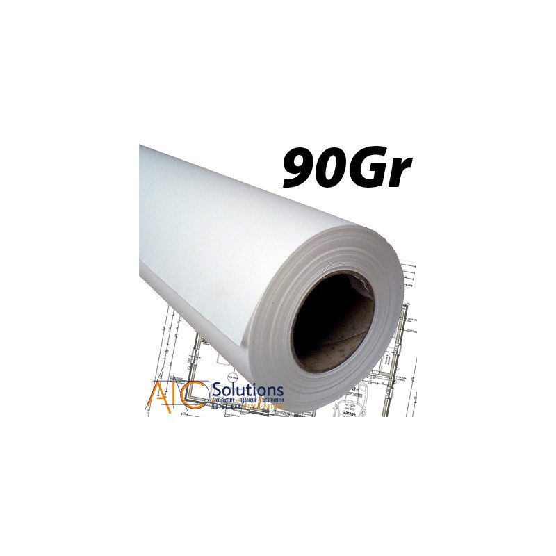 Calque PPC 90/95gr 0,914 (36") x 100m (Ø3")