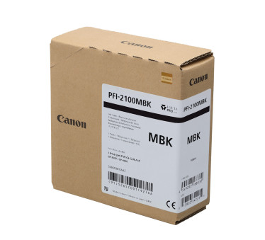 Canon PFI-2100 MBK - Cartouche d'impression noir mat 160ml - 5265C001 - AIC-Solutions Grand Format