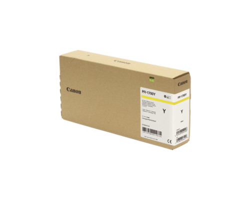 Canon PFI-1700 Y - Cartouche d'impression jaune 700ml - 0778C001 - AIC-Solutions Grand Format