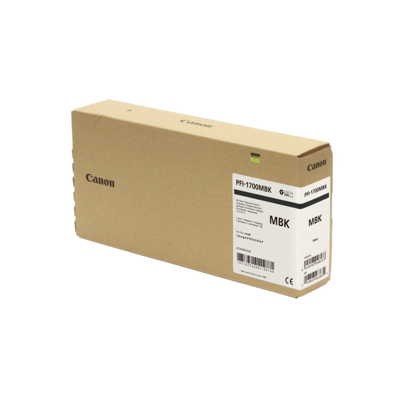 Canon PFI-1700 MBK - Cartouche d'impression noir mat 700ml Canon PFI-1700 MBK - Cartouche d'impression noir mat 700ml