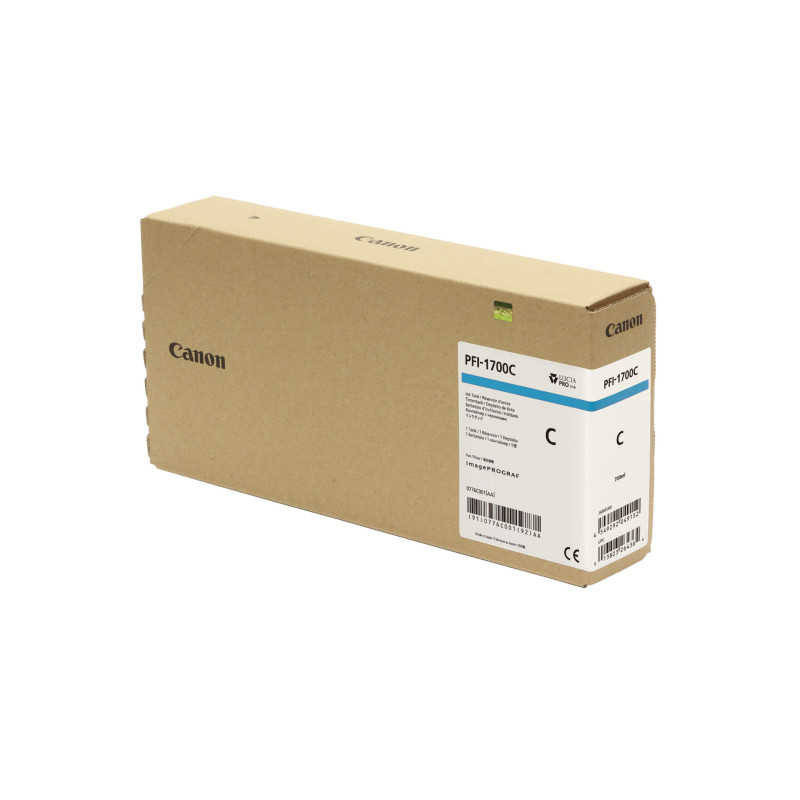 Canon PFI-1700 C - Cartouche d'impression cyan 700ml