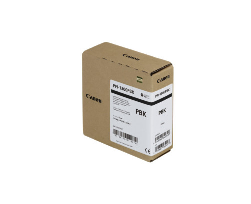 Canon PFI-1300 PBK - Cartouche d'impression noir photo 330ml - 0811C001 - AIC-Solutions Grand Format