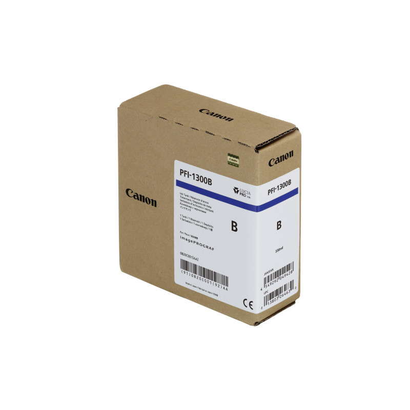 Canon PFI-1300 B - Cartouche d'impression bleu 330ml Canon PFI-1300 B - Cartouche d'impression bleu 330ml