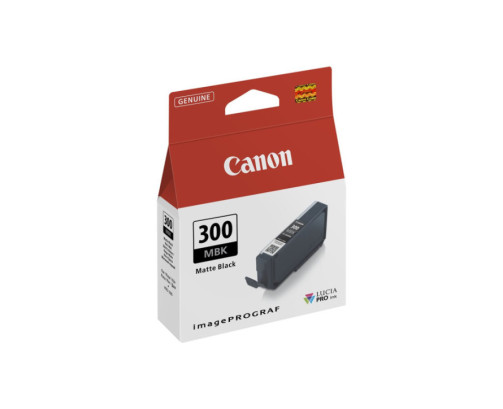 Canon PFI-300 MBK noir mat 14.4ml pour Canon imagePROGRAF PRO-300 - 4192C001 - AIC-Solutions Grand Format