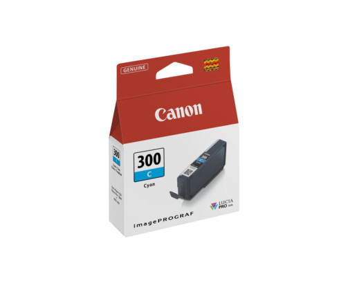 Canon PFI-300 C cyan 14.4ml pour Canon imagePROGRAF PRO-300 - 4194C001 - AIC-Solutions Grand Format