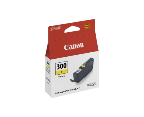 Canon PFI-300 Y jaune 14.4ml pour Canon imagePROGRAF PRO-300 - 4196C001 - AIC-Solutions Grand Format