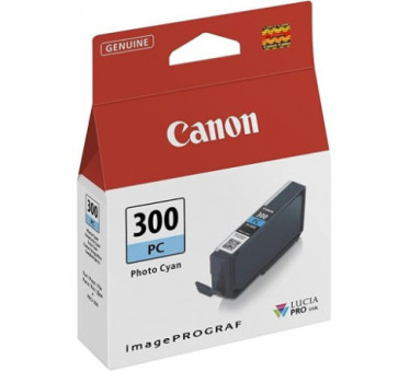 Canon PFI-300 PC cyan photo 14.4ml pour Canon imagePROGRAF PRO-300 - 4197C001 - AIC-Solutions Grand Format