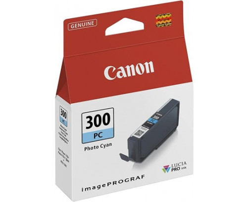 Canon PFI-300 PC cyan photo 14.4ml pour Canon imagePROGRAF PRO-300 - 4197C001 - AIC-Solutions Grand Format