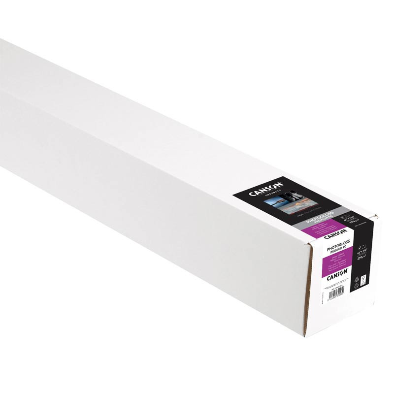 Papier Canson Infinity Photo Gloss Premium RC 270Gr/m² 0,432 (17") x 30m (Ø3")