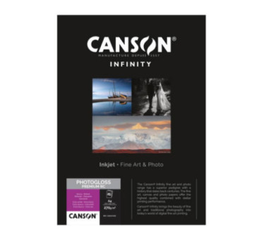 Papier Canson Infinity Photo Gloss Premium RC 270Gr/m² A2 (0.420 x 0.594) 25 feuilles - C200001661 - AIC-Solutions Grand Format