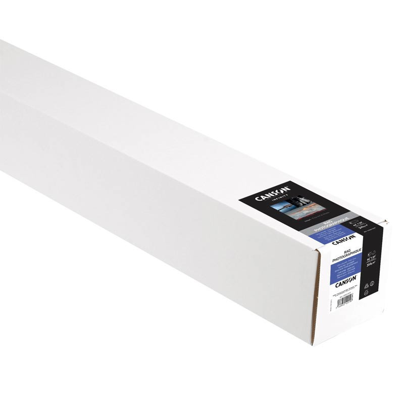 Papier Canson Infinity Rag Photographique 210Gr/m² 0,432 (17") x 15,24m (Ø3") Papier Canson Infinity Rag Photographique 210Gr/m² 0,432 (17") x 15,24m (Ø3")