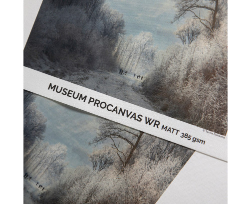 Papier Canson Infinity Museum ProCanvas WR Matte 100% Cotton 385Gr/m² 0,610 (24") x 12,2m (Ø2")
