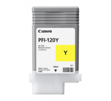 Canon PFI-120 Y - Cartouche d'impression jaune 130ml - 2888C001 - AIC-Solutions Grand Format