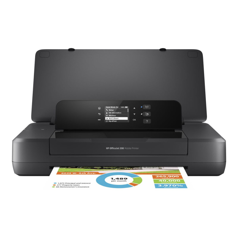 HP Officejet 200 Mobile Printer - imprimante - couleur - jet d'encre HP Officejet 200 Mobile Printer - imprimante - couleur - jet d'encre