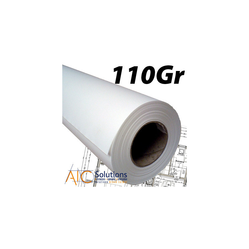 ColorPrint calque 110/115gr 0,610 (24") x 50m (Ø2") ColorPrint calque 110/115gr 0,610 (24") x 50m (Ø2")