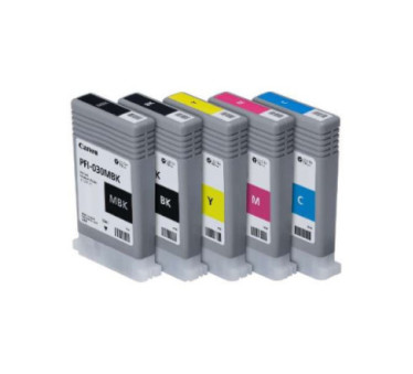 Canon PFI-030-031 - Pack de 5 cartouches d'impression 55ml - PFI031 - AIC-Solutions Grand Format