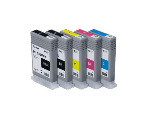 Canon PFI-030 - Pack de 5 cartouches d'impression 55ml - PFI030 - AIC-Solutions Grand Format