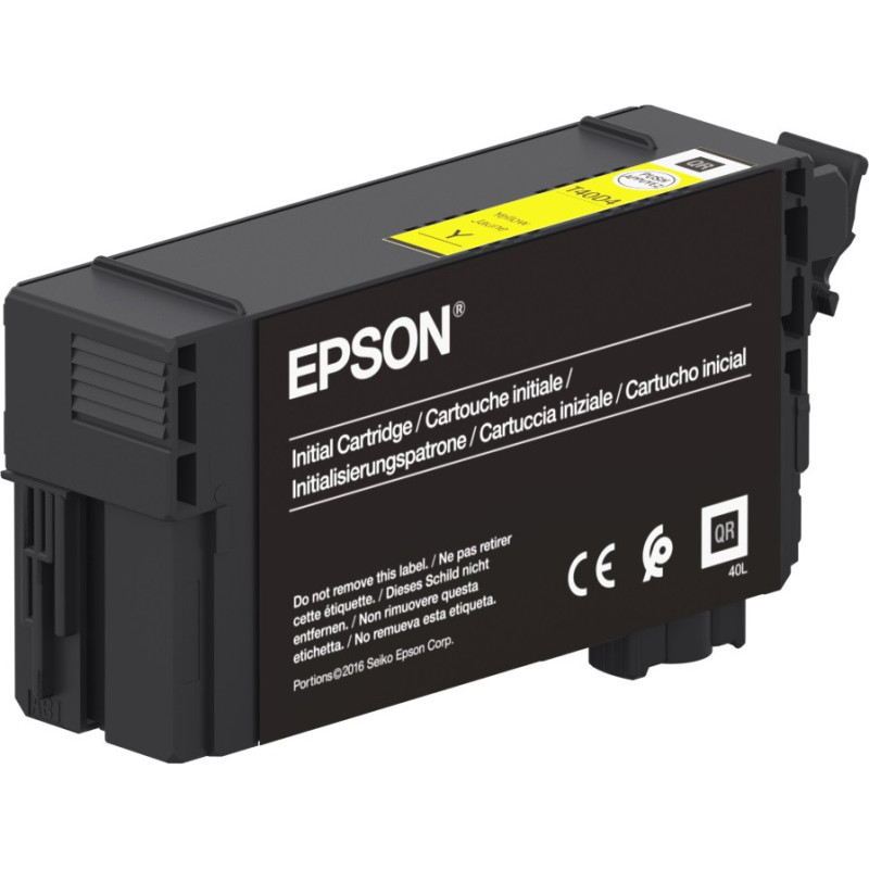 Epson UltraChrome XD2 T40C4 - Réservoir jaune 26ml Epson UltraChrome XD2 T40C4 - Réservoir jaune 26ml