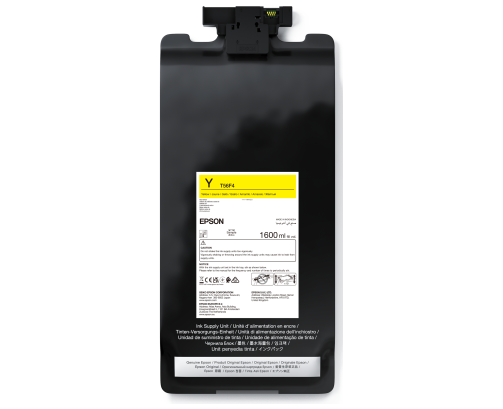 Epson UltraChrome PRO12 T56F4 - Réservoir jaune 1600ml - C13T56F400 - AIC-Solutions Grand Format