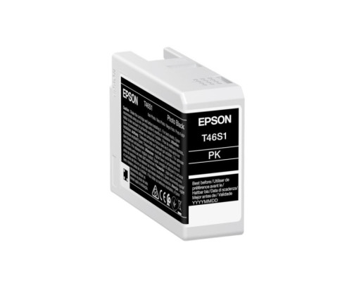 Epson UltraChrome PRO10 T46S1 - Réservoir noir photo 25ml - C13T46S100 - AIC-Solutions Grand Format