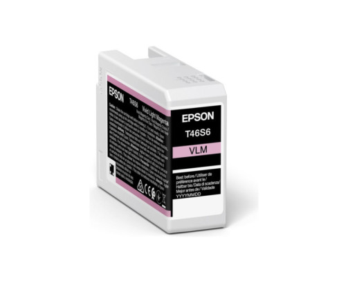 Epson UltraChrome PRO10 T46S6 - Réservoir magenta clair 25ml - C13T46S60N - AIC-Solutions Grand Format