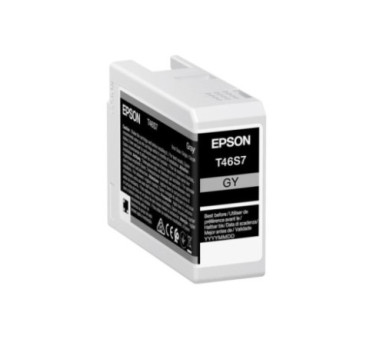 Epson UltraChrome PRO10 T46S7 - Réservoir gris 25ml - C13T46S700 - AIC-Solutions Grand Format