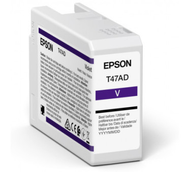 Epson UltraChrome PRO10 T47AD - Réservoir violet 50ml - C13T47AD00 - AIC-Solutions Grand Format