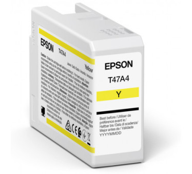 Epson UltraChrome PRO10 T47A4 - Réservoir jaune 50ml - C13T47A400 - AIC-Solutions Grand Format