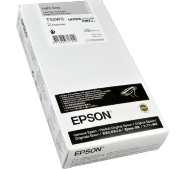 Epson UltraChrome PRO10 T55W9 - Réservoir gris clair 200ml - C13T55W900 - AIC-Solutions Grand Format