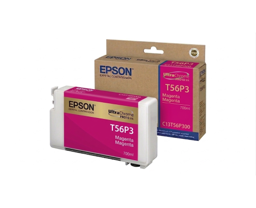 Epson UltraChrome PRO10 T56P3 - Réservoir magenta 700ml - C13T56P300 - AIC-Solutions Grand Format