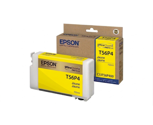 Epson UltraChrome PRO10 T56P4 - Réservoir jaune 700ml - C13T56P400 - AIC-Solutions Grand Format
