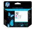 HP 72 - Tête d'impression cyan et magenta (C9383A)