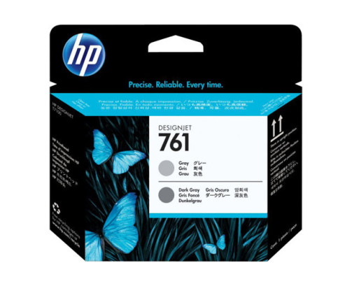 HP 761 - Tête d'impression gris et gris foncé (CH647A) - CH647A - AIC-Solutions Grand Format