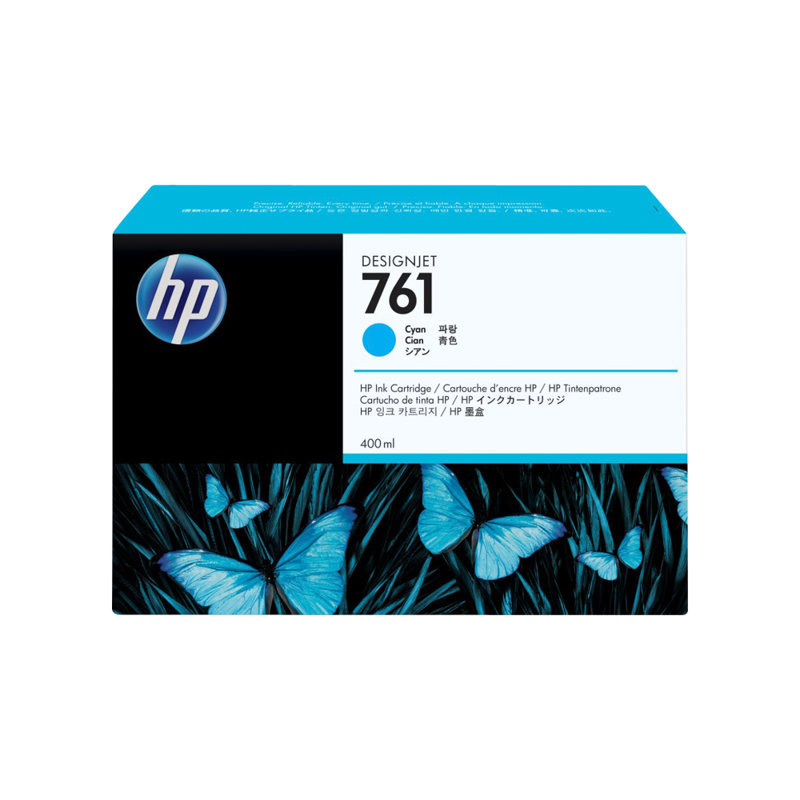 HP 761 - Cartouche d'impression cyan 400ml (CM994A)
