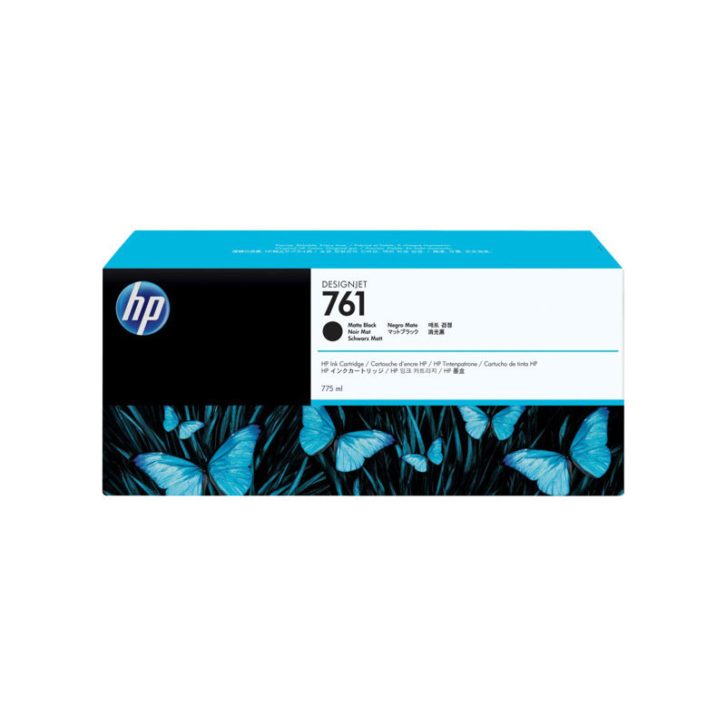 HP 761 - Cartouche d'impression noir mat 775ml (CM997A) HP 761 - Cartouche d'impression noir mat 775ml (CM997A)