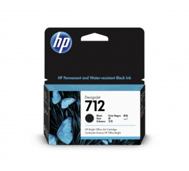 HP 712 - Cartouche d'impression noir 38ml (3ED70A) - 3ED70A - AIC-Solutions Grand Format