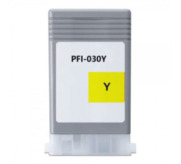 Cartouche d’encre générique Canon PFI-030 Y 55ml - Remplace 3492C001 - PFI-030Y - AIC-Solutions Grand Format