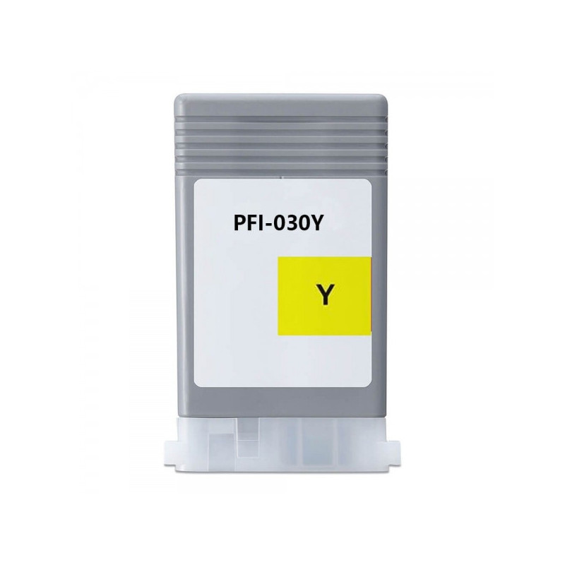 Cartouche d’encre générique Canon PFI-030 Y 55ml - Remplace 3492C001