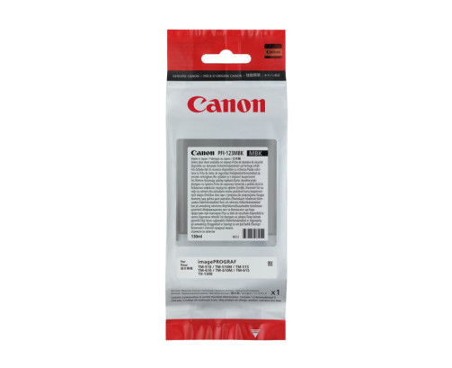 Canon PFI-123 MBK - Cartouche d'impression noir mat 130ml